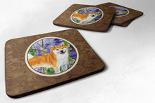 Load image into Gallery viewer, Shiba Inu Coasters - Set of 4 Lightweight Foam, Absorbent Drink Coasters