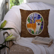 Load image into Gallery viewer, Shiba Inu Throw Pillow - 14x14 Decorative Pillow – Art for Your Home &amp; Patio