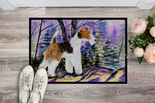 Load image into Gallery viewer, Fox Terrier Doormat - 24x36 Decorative Floor Mat – Indoor/Outdoor Rug with Artistic Flair Doormat