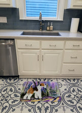 Load image into Gallery viewer, Fox Terrier Machine Washable Memory Foam Mat SS8630RUG