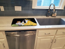 Load image into Gallery viewer, Papillon Dish Drying Mat – Absorbent, Artistic Kitchen Essentials SS8633DDM