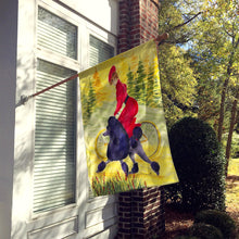 Load image into Gallery viewer, Poodle Flag Canvas House Size