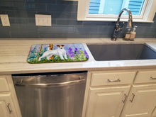 Load image into Gallery viewer, Jack Russell Terrier Dish Drying Mat – Absorbent, Artistic Kitchen Essentials SS8637DDM