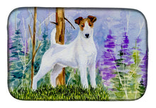 Load image into Gallery viewer, Jack Russell Terrier Dish Drying Mat – Absorbent, Artistic Kitchen Essentials SS8637DDM