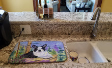 Load image into Gallery viewer, Boston Terrier Dish Drying Mat – Absorbent, Artistic Kitchen Essentials SS8638DDM