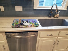 Load image into Gallery viewer, Boston Terrier Dish Drying Mat – Absorbent, Artistic Kitchen Essentials SS8638DDM
