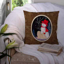 Load image into Gallery viewer, Lhasa Apso Throw Pillow - 14x14 Decorative Pillow – Art for Your Home &amp; Patio