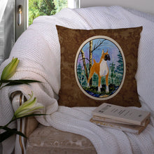 Load image into Gallery viewer, Boxer Throw Pillow - 14x14 Decorative Pillow – Art for Your Home &amp; Patio