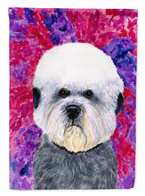 Load image into Gallery viewer, Dandie Dinmont Terrier Flag Canvas House Size