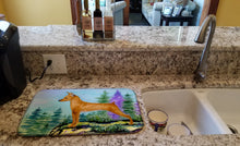Load image into Gallery viewer, Min Pin Dish Drying Mat – Absorbent, Artistic Kitchen Essentials SS8660DDM