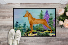 Load image into Gallery viewer, Min Pin Doormat - 24x36 Decorative Floor Mat – Indoor/Outdoor Rug with Artistic Flair Doormat