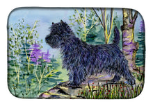 Load image into Gallery viewer, Cairn Terrier Dish Drying Mat – Absorbent, Artistic Kitchen Essentials SS8665DDM