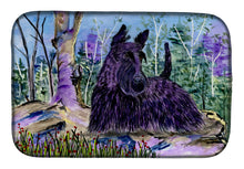 Load image into Gallery viewer, Scottish Terrier Dish Drying Mat – Absorbent, Artistic Kitchen Essentials SS8666DDM