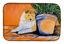 Load image into Gallery viewer, Sheltie Dish Drying Mat – Absorbent, Artistic Kitchen Essentials SS8667DDM
