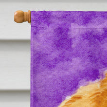 Load image into Gallery viewer, Pomeranian Flag Canvas House Size