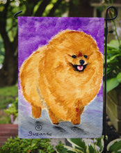 Load image into Gallery viewer, Pomeranian Garden Flag - Outdoor Decorative Yard Flag
