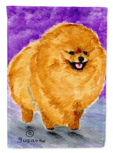 Load image into Gallery viewer, Pomeranian Garden Flag - Outdoor Decorative Yard Flag
