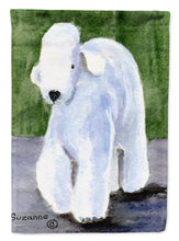 Load image into Gallery viewer, Bedlington Terrier Flag Canvas House Size