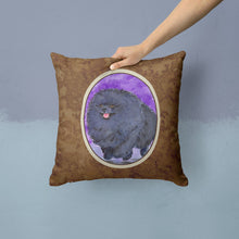 Load image into Gallery viewer, Pomeranian Throw Pillow - 14x14 Decorative Pillow – Art for Your Home &amp; Patio