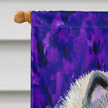 Load image into Gallery viewer, Keeshond Flag Canvas House Size
