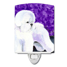 Load image into Gallery viewer, Bichon Frise Ceramic Night Light SS8692CNL
