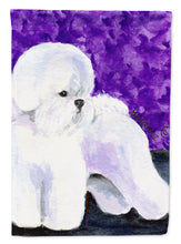 Load image into Gallery viewer, Bichon Frise Garden Flag - Outdoor Decorative Yard Flag