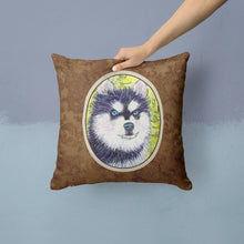 Load image into Gallery viewer, Klee Kai Throw Pillow - 14x14 Decorative Pillow – Art for Your Home &amp; Patio SS8695PW1414