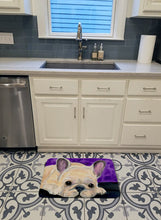 Load image into Gallery viewer, French Bulldog Machine Washable Memory Foam Mat SS8698RUG