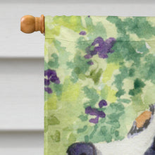 Load image into Gallery viewer, Bernese Mountain Dog Flag Canvas House Size