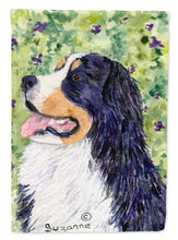 Load image into Gallery viewer, Bernese Mountain Dog Flag Canvas House Size