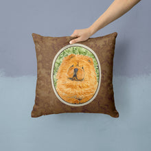 Load image into Gallery viewer, Chow Chow Throw Pillow - 14x14 Decorative Pillow – Art for Your Home &amp; Patio