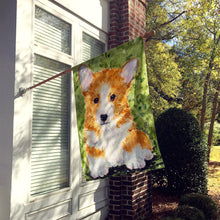 Load image into Gallery viewer, Corgi Flag Canvas House Size