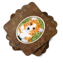 Load image into Gallery viewer, Corgi Coasters - Set of 4 Lightweight Foam, Absorbent Drink Coasters