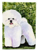 Load image into Gallery viewer, Bichon Frise Flag Canvas House Size