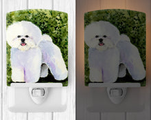 Load image into Gallery viewer, Bichon Frise Ceramic Night Light SS8712CNL