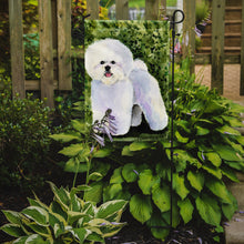 Load image into Gallery viewer, Bichon Frise Garden Flag - Outdoor Decorative Yard Flag