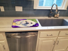 Load image into Gallery viewer, Golden Retriever Dish Drying Mat – Absorbent, Artistic Kitchen Essentials SS8715DDM