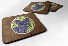 Load image into Gallery viewer, Skye Terrier Coasters - Set of 4 Lightweight Foam, Absorbent Drink Coasters