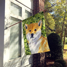 Load image into Gallery viewer, Shiba Inu Flag Canvas House Size