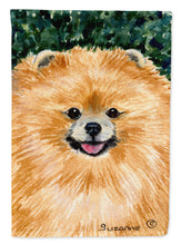 Load image into Gallery viewer, Pomeranian Garden Flag - Outdoor Decorative Yard Flag