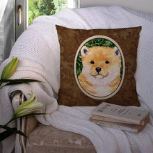 Load image into Gallery viewer, Shiba Inu Throw Pillow - 14x14 Decorative Pillow – Art for Your Home &amp; Patio