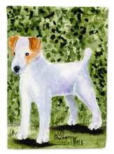 Load image into Gallery viewer, Jack Russell Terrier Flag Canvas House Size
