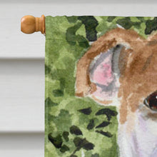 Load image into Gallery viewer, English Bulldog Flag Canvas House Size