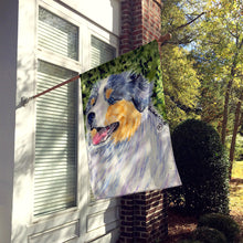 Load image into Gallery viewer, Australian Shepherd Flag Canvas House Size