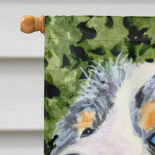 Load image into Gallery viewer, Australian Shepherd Flag Canvas House Size