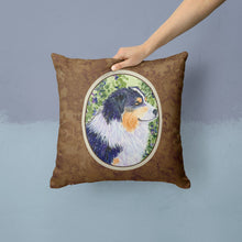 Load image into Gallery viewer, Australian Shepherd Throw Pillow - 14x14 Decorative Pillow – Art for Your Home &amp; Patio