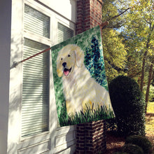 Load image into Gallery viewer, Golden Retriever Flag Canvas House Size