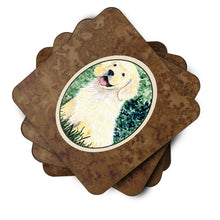 Load image into Gallery viewer, Golden Retriever Coasters - Set of 4 Lightweight Foam, Absorbent Drink Coasters