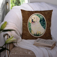 Load image into Gallery viewer, Golden Retriever Throw Pillow - 14x14 Decorative Pillow – Art for Your Home &amp; Patio