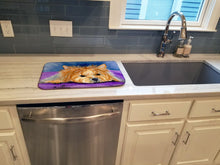 Load image into Gallery viewer, Yorkie Dish Drying Mat – Absorbent, Artistic Kitchen Essentials SS8749DDM